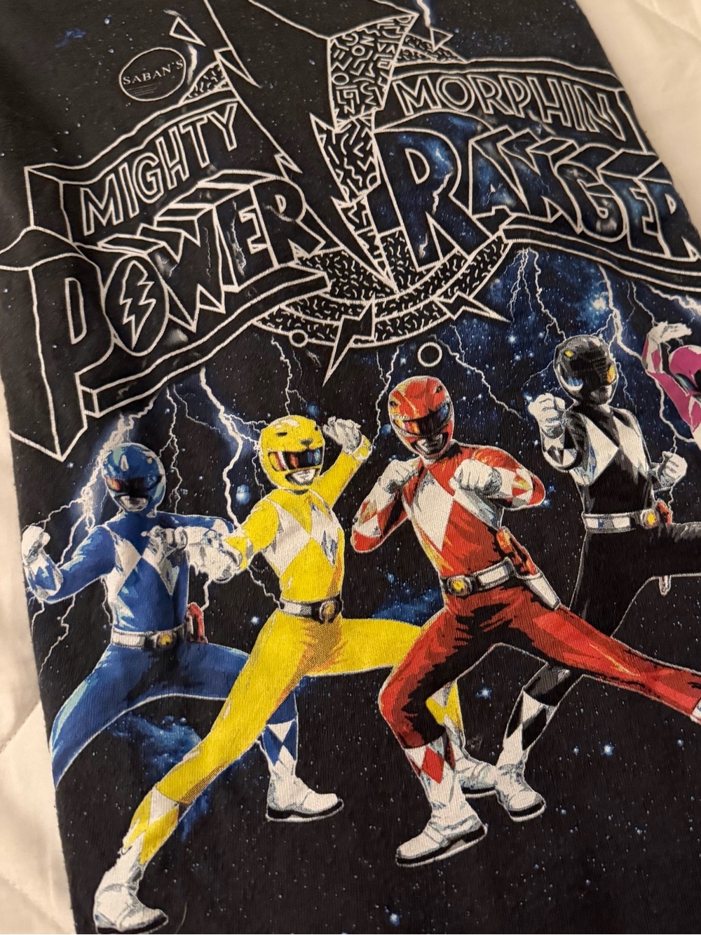 Mighty Morphin Power Ranger Tee - Picture 4 of 5